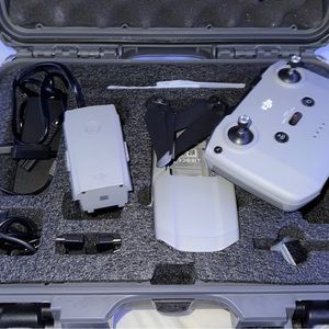 DJI Mavic Air 2 drone with accessories and hard case